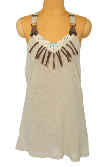 Stardust Avenue top, bohemian linnen, Mt. XL beschikbaar voor biedingen