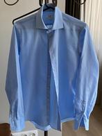 Tailored fit. Van Gils. Overhemd. Maat 37., Blauw, Halswijdte 38 (S) of kleiner, Zo goed als nieuw, Van Gils