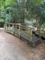 Robuuste houten loopbrug 8 meter lang, Tuin en Terras, Ophalen, Gebruikt, Hout