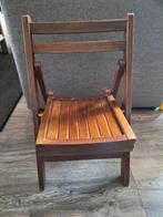 Houten stoeltjes ( vissersstoeltjes ) 3 stuks. Ook per stuk, Ophalen of Verzenden, Zo goed als nieuw, Stoel(en)