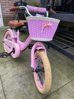 14inch kinderfiets spirit sweetie, Fietsen en Brommers, Fietsen | Kinderfietsjes, Ophalen, Zijwieltjes, Gebruikt, Minder dan 16 inch