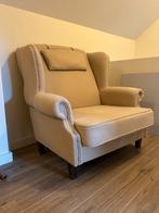 Beige Fauteuil - Jaren 2000, Huis en Inrichting, Fauteuils, Ophalen, Gebruikt, 100 tot 125 cm, 100 tot 125 cm