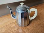 Vintage chroom koffiepot met bakeliet handgreep, Ophalen of Verzenden