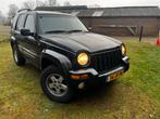 Jeep Cherokee 3.7 V6 AUT 2002 Zwart, Auto's, Automaat, 3700 cc, Zwart, Zwart