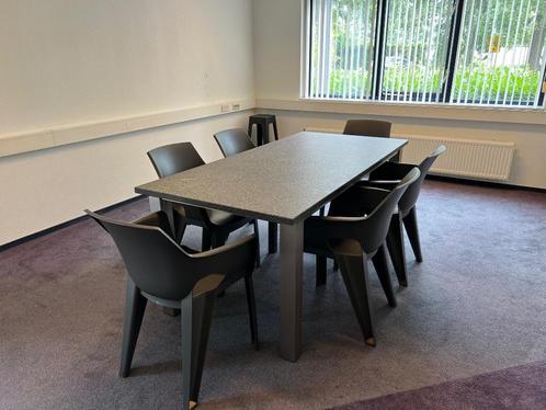 Tafels en stoelen, Huis en Inrichting, Tafels | Eettafels, Zo goed als nieuw, 50 tot 100 cm, Vijf personen of meer, Rechthoekig