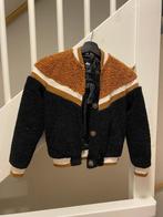 ZWART BRUIN MEISJE TEDDY JAS, MAAT: 134/140, Kinderen en Baby's, Kinderkleding | Maat 134, Meisje, Ophalen of Verzenden, Zo goed als nieuw