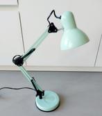 Mintgroene Bureaulamp Jaron - Kwantum, Ophalen of Verzenden, Zo goed als nieuw, Metaal, Modern