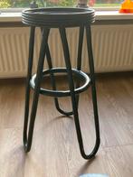 Groen Rotan Plantentafeltje - 72cm hoog, Ophalen, Gebruikt