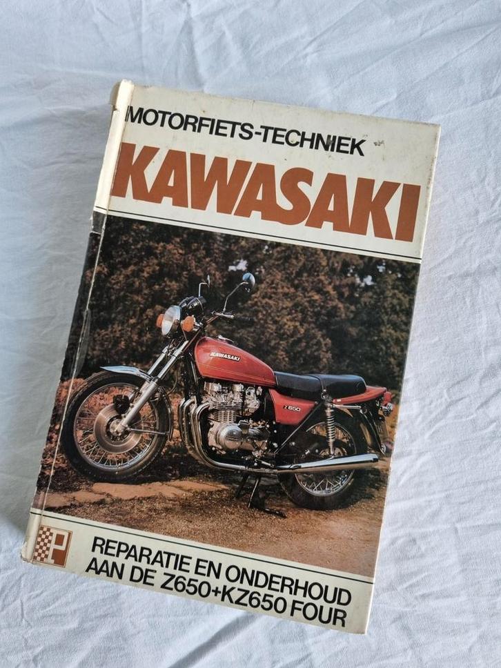 Werkplaats handboek Kawasaki Z 650., Boeken, Motoren, Gelezen, Ophalen of Verzenden