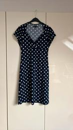 Donkerblauw King Louie jurkje mt M polkadot, Kleding | Dames, Jurken, Maat 38/40 (M), Blauw, Ophalen of Verzenden, Zo goed als nieuw