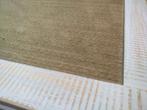 Witte bijzettafel met glasplaat, evt. decoratie eronder moge, Huis en Inrichting, Ophalen, Minder dan 55 cm, Rond, Zo goed als nieuw