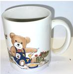beer kopmok kopje vintage kop retro beker mok en nog figuren, Verzamelen, Beren en Cherished Teddies, Ophalen of Verzenden, Zo goed als nieuw