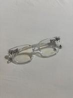 Clear chrome hearts bril, Sieraden, Tassen en Uiterlijk, Zonnebrillen en Brillen | Heren, Overige merken, Overige kleuren, Nieuw