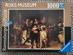 Rijksmuseum puzzel, de Nachtwacht van Rembrandt., Ophalen of Verzenden, Zo goed als nieuw