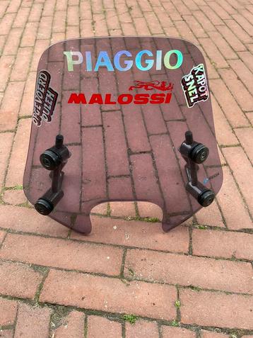 Windscherm Piaggio Zip smoked beschikbaar voor biedingen