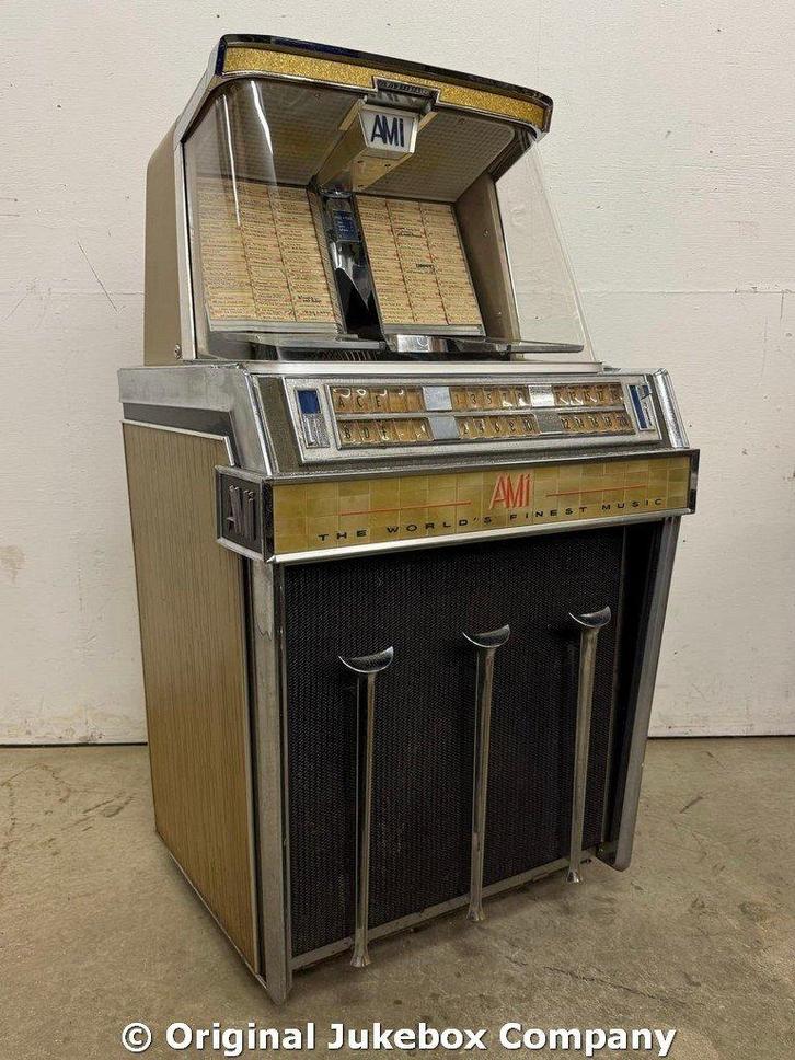 hele mooie originele AMI model K-120 jukebox. Glazen ruit !!, Verzamelen, Automaten | Jukeboxen, Gebruikt, Ami, 1950 tot 1960