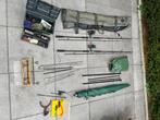 2 karperhengels + paraplutent + klein gerei, Watersport en Boten, Ophalen, Gebruikt, Complete set