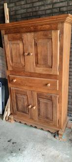 Massief eikenhouten kast (handgemaakt), Ophalen