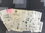 25 plaatjes ontwikkeling en verzorging  zuigelingen, Ophalen of Verzenden, Voor 1940, Zo goed als nieuw