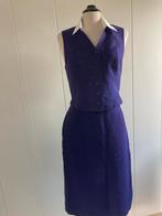 PAUW pakje dames, gilet met rokje, Kleding | Dames, Maat 38/40 (M), Kostuum of Pak, Paars, Pauw