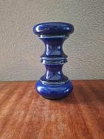 Vintage Cari Zalloni kobaltblauwe Continua kandelaar 301/15, Overige materialen, Blauw, Ophalen of Verzenden, Zo goed als nieuw
