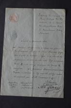 Handgeschreven brief uit 1812 met diverse stempels., Ophalen of Verzenden