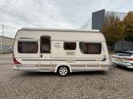 Fendt 445 bianco rosso 2010MOVER DOMETIC AIRCO VASTE LUIFEL, Caravans en Kamperen, Caravans, 70 kg, Rondzit, Particulier, Luifel