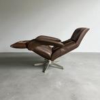 Jori Relaxfauteuil – Model Symphony - leer, Huis en Inrichting, Gebruikt, Ophalen of Verzenden, 50 tot 75 cm, Leer