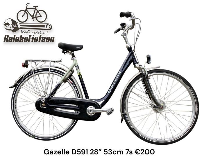 Gazelle damesfiets 591, Fietsen en Brommers, Fietsen | Dames | Sportfietsen en Toerfietsen, Zo goed als nieuw, Overige merken