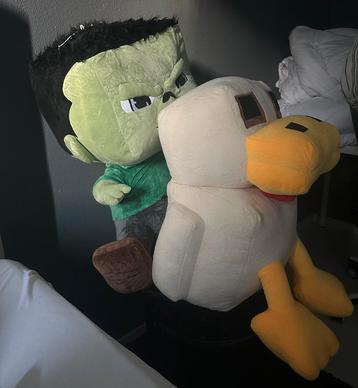 Chicken Jockey minecraft knuffel XXL beschikbaar voor biedingen
