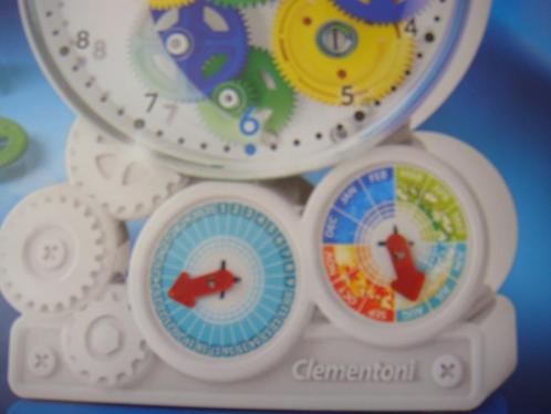 Clementoni klok: zelf bouwen / jak dziala zegar NIEUW, Kinderen en Baby's, Speelgoed | Educatief en Creatief, Nieuw, Bouwen, Rekenen
