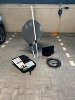 Complete Schotelantenne Set met Monitor & M7 Sat801, Ophalen, Gebruikt, (Schotel)antenne, Overige merken