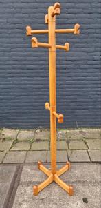 vintage houten staande kapstok / deens design, 150 tot 200 cm, Gebruikt, Staande kapstok, Hout