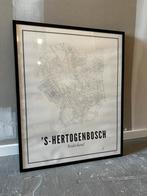 Stadskaart Den Bosch - ingelijst (merk: Wijck), Ophalen, Zo goed als nieuw