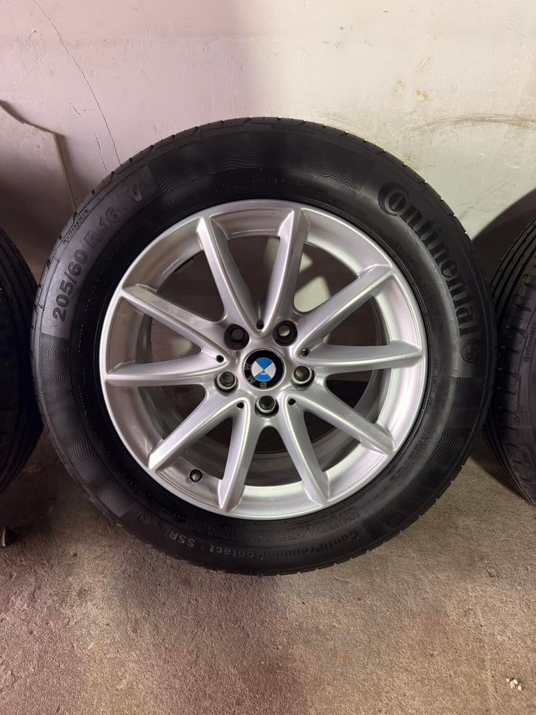 Originele BMW velgen| Style 471 |16 inch |continental zomer, Gebruikt, 16 inch, Banden en Velgen, Personenwagen