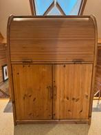 HEAVY Solid wood desk- free, Huis en Inrichting, Ophalen, Zo goed als nieuw