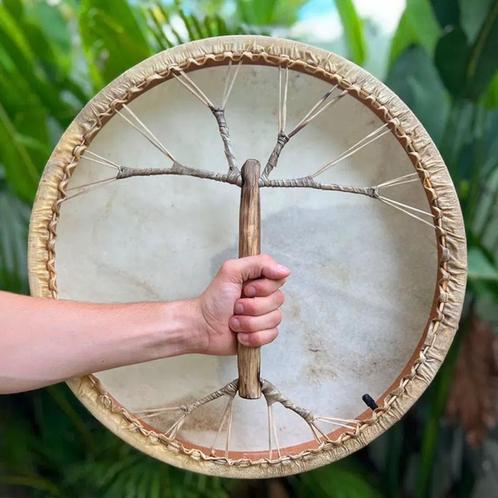 Sjamanendrum| Stembare Sjamaan Drum | Spiritueel | Ongevacht, Muziek en Instrumenten, Percussie, Nieuw, Melodische percussie, Ophalen of Verzenden