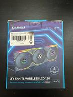 Lian Li UNI FAN TL Wireless LCD 120 (3-pack, Black)., Ophalen of Verzenden, Zo goed als nieuw, Luchtkoeling