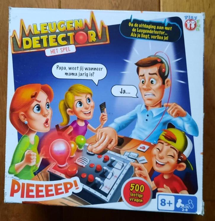 spel Leugendetector, Hobby en Vrije tijd, Gezelschapsspellen | Overige, Gebruikt, Een of twee spelers, Ophalen of Verzenden
