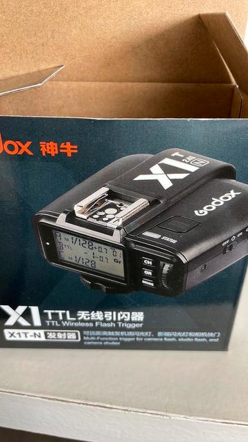 Godox X1 TTL Flash Trigger voor Nikon - Zo goed als nieuw beschikbaar voor biedingen