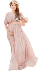 Fotoshoot zwangerschap jurk. Maat M, Nieuw, Maat 38/40 (M), Ophalen of Verzenden, Roze