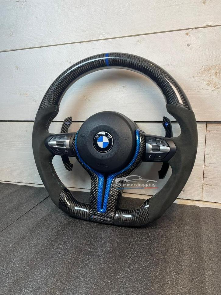 Bmw half alcantara, half carbon. F20 F21 F30 F31 F32 F80 etc, Auto-onderdelen, Besturing, BMW, Nieuw, Ophalen of Verzenden