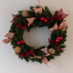 Decoratie krans kerstmis, Ophalen