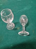 borrelglaasjes rond op voet, Verzamelen, Glas en Borrelglaasjes, Ophalen of Verzenden, 'T Olde Gre-j, Info@toldegrej.nl, Endepoelstraat 20f Didam