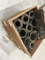 Partij rubber stroken 10mm dik 250mm breed rollen stroken, Doe-het-zelf en Verbouw, Zeil en Folie, Ophalen of Verzenden, Nieuw