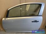 OPEL CORSA D Grijs Z157 Links linker deur portier 3 deurs, Ophalen, Gebruikt, -, Deur