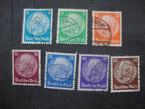 Duitse Rijk serie 467-463 Gestempeld,, Postzegels en Munten, Postzegels | Europa | Duitsland, Gestempeld, Overige periodes, Ophalen of Verzenden