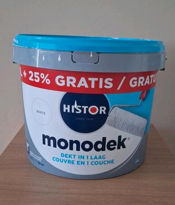 Histor monodek wit RAL 9010 beschikbaar voor biedingen