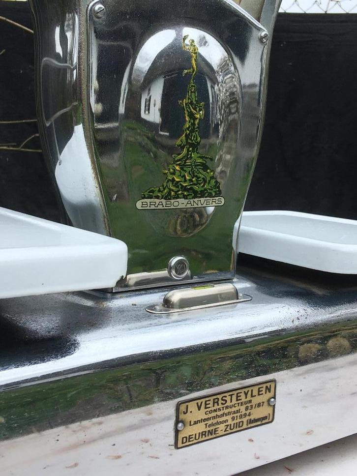 Antieke Antwerpse Astrid weegschaal !!!, Antiek en Kunst, Curiosa en Brocante, Ophalen