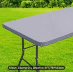 Tuintafel kleed 76x183 | weersbestendig, Ophalen of Verzenden, Nieuw, Rechthoekig, Aluminium